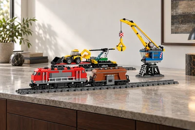40022-LP) конструктор железная дорога.