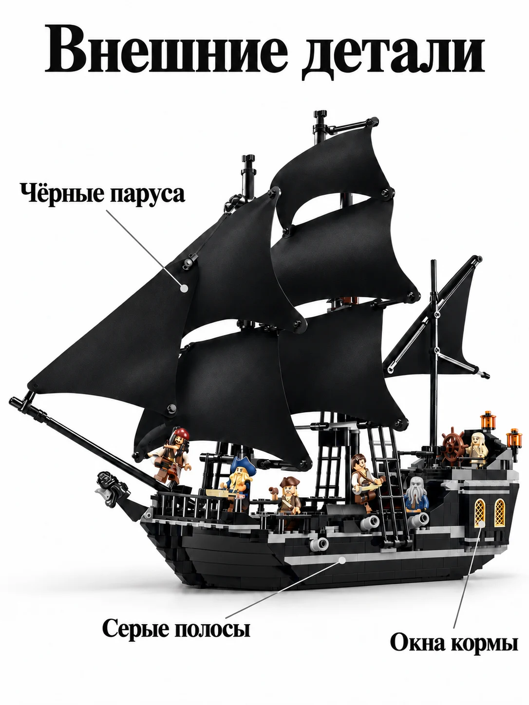 Конструктор Пираты Карибского моря — изображение 4