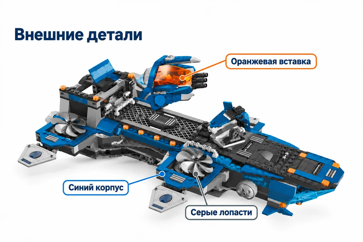 Конструктор «Фантастический авианосец» — изображение 4